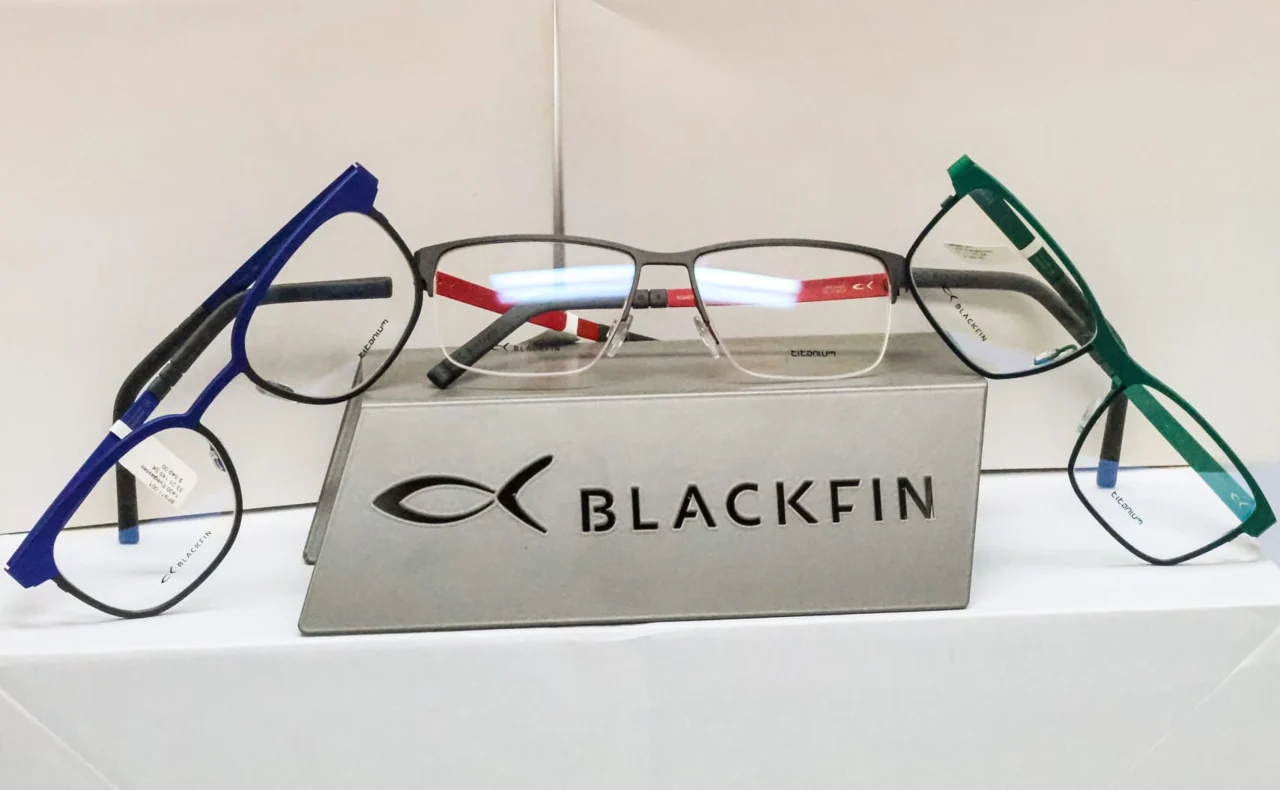 Blackfin frames on display at Mirkin Vision