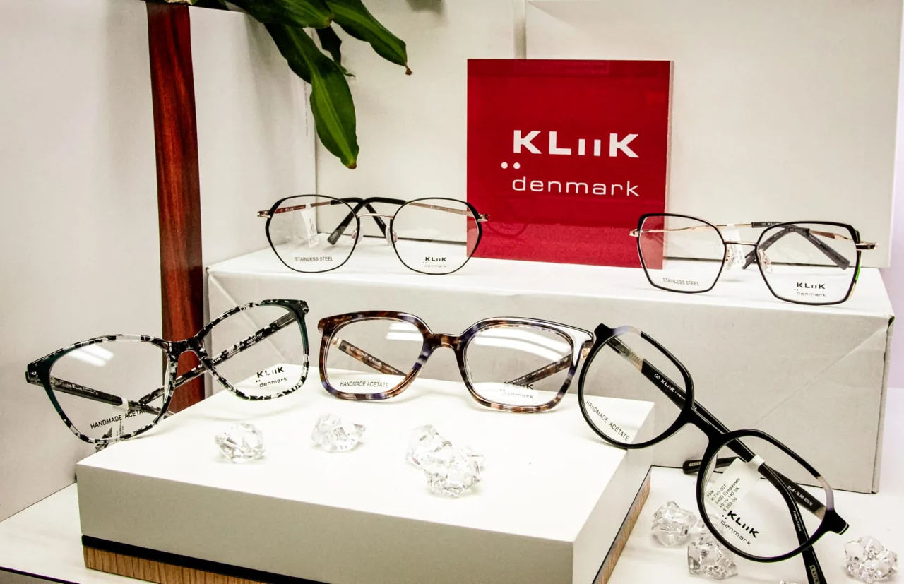 KLiiK denmark frames on display at Mirkin Vision