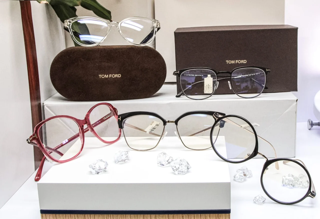 TOM FORD frames on display at Mirkin Vision